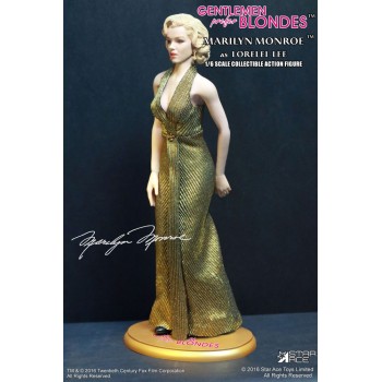 Gentlemen Prefer Blondes My Favourite Legend Action Figure 1/6 Marilyn Monroe Gold Dress Version 29 cm